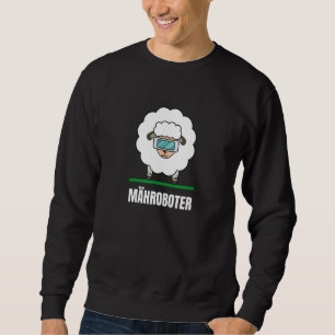 Sudadera Lawnmower Robot Robot Sheep As Lawn Robot