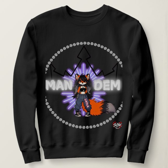 Sudadera Layla - Colección Mandem -SVBK- SILVERBCK (Anverso del diseño)