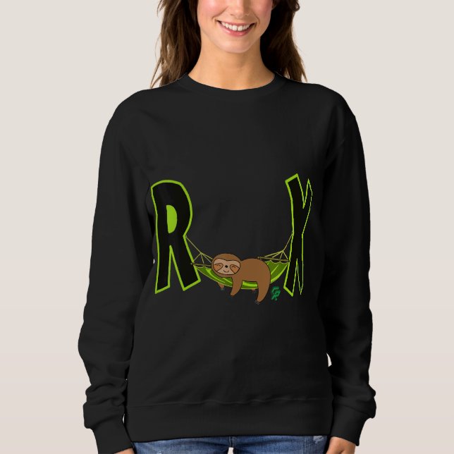 Sudadera Laziness Relax Sloth (Anverso)