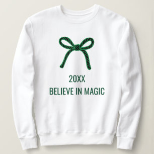 Sudadera Lazo de cuerda perenne de Navidad vaquera Regalos