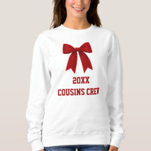 Lazo rojo de Navidad personalizado para la diversi