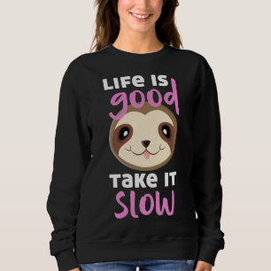Sudadera Lazy Adorable Sloth Pattern