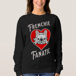 Sudadera Lazy Frenchie Bulldog Francés Ropa Corazón Frenchi
