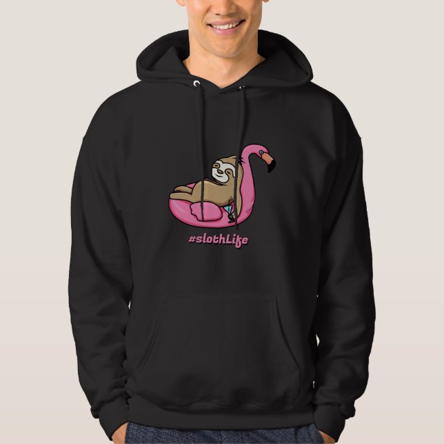 Sudadera Lazy Life Sloth Life (Anverso)