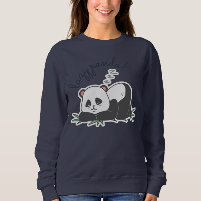 Sudadera Lazy Panda (Anverso)