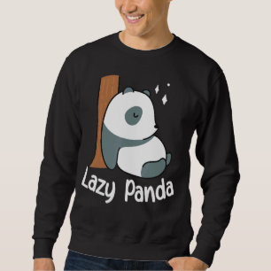 Sudadera Lazy Panda Bamboo Oso Cute Panda Animal