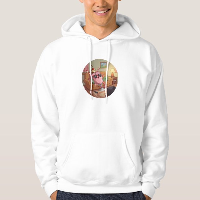 Sudadera Lazy Sundae - Hoodie (Anverso)