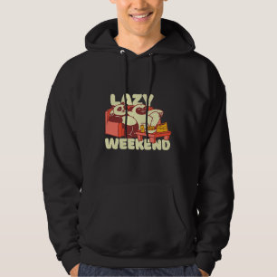 Sudadera Lazy Weekend Cute Panda Sloth