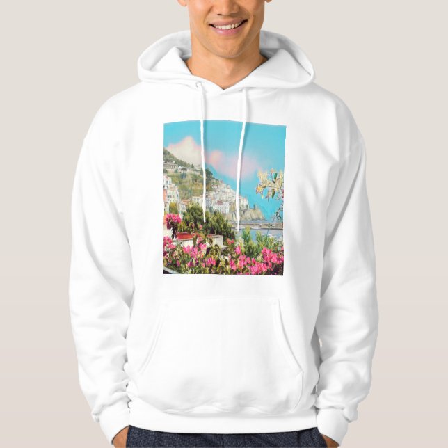 Sudadera ldp AMALFI - panorama - costa de Amalfi - (Anverso)