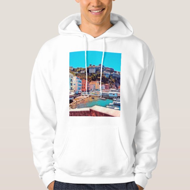 Sudadera ldp SORRENTO - panorama - playa - (Anverso)