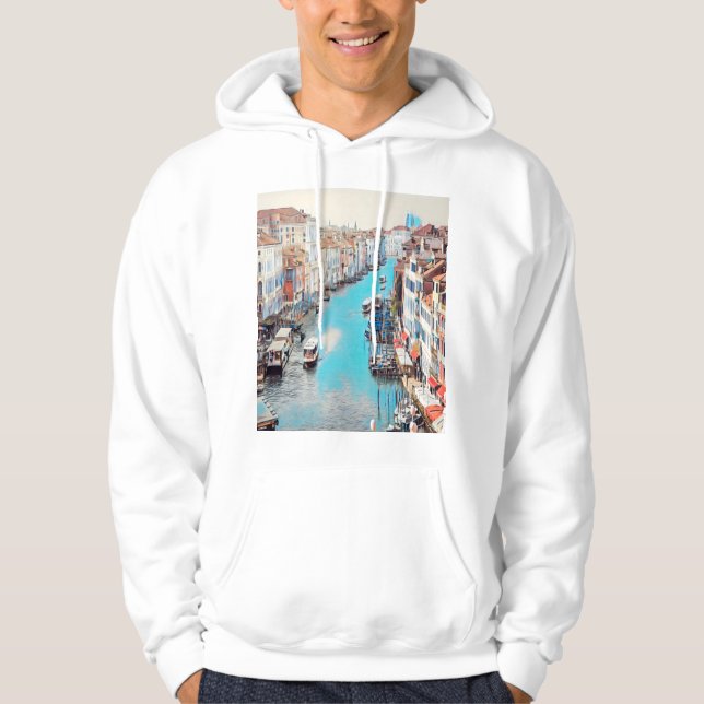 Sudadera ldp VENICE - Vista del Gran Canal desde Rialto (Anverso)