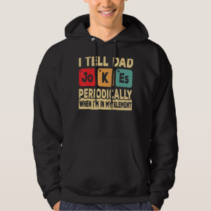 Sudadera Le Cuento A Papá Chistes Retro Periódicamente Papá