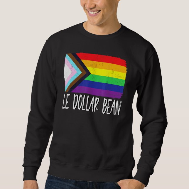 Sudadera Le Dollar Bean Lgbt Flag Pride Arcoiris Mes Vinta (Anverso)