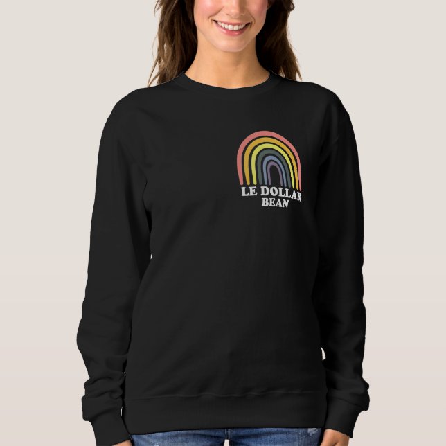 Sudadera Le Dollar Bean Rainbow Decour Lesbian Gay Pride Lg (Anverso)