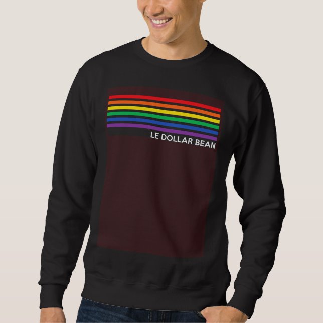 Sudadera Le Dollar Bean  Sunflower Rainbow Decor Lesbian Ga (Anverso)