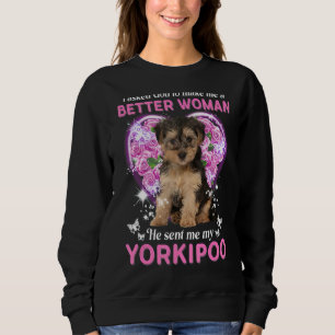 Sudadera Le Pedí A Dios Que Me Hiciera Una Mujer Mejor Me M