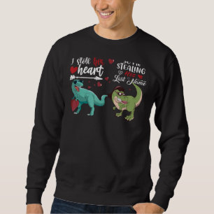 Sudadera Le robé el corazón para que le robara su apellido