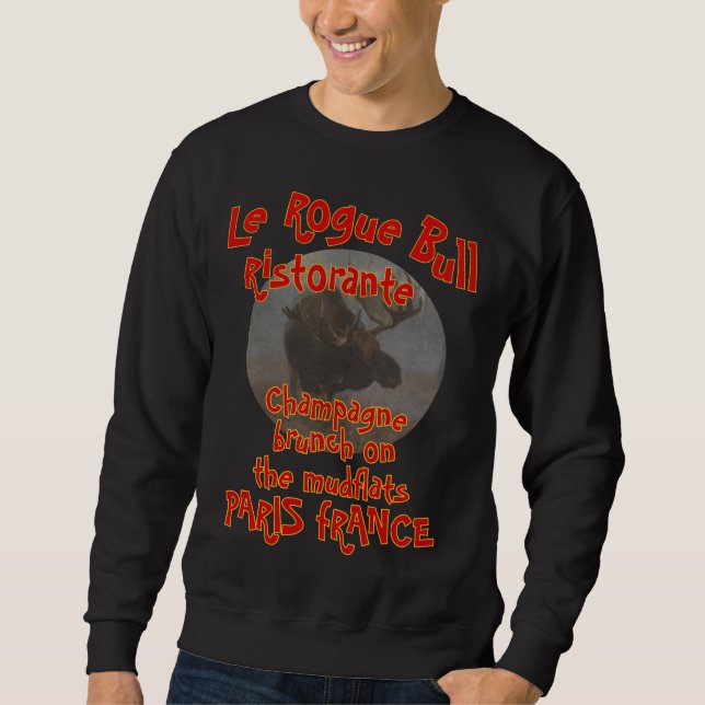SUDADERA LE ROGUE BULL RISTORANTE PARIS FRANCIA (Anverso)