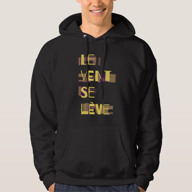 Sudadera Le Vent Se Leve, francés (Anverso)