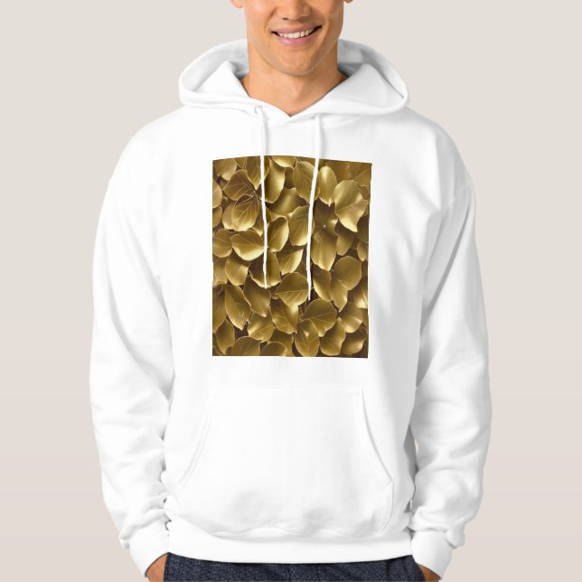 Sudadera Leaf dorado (Anverso)