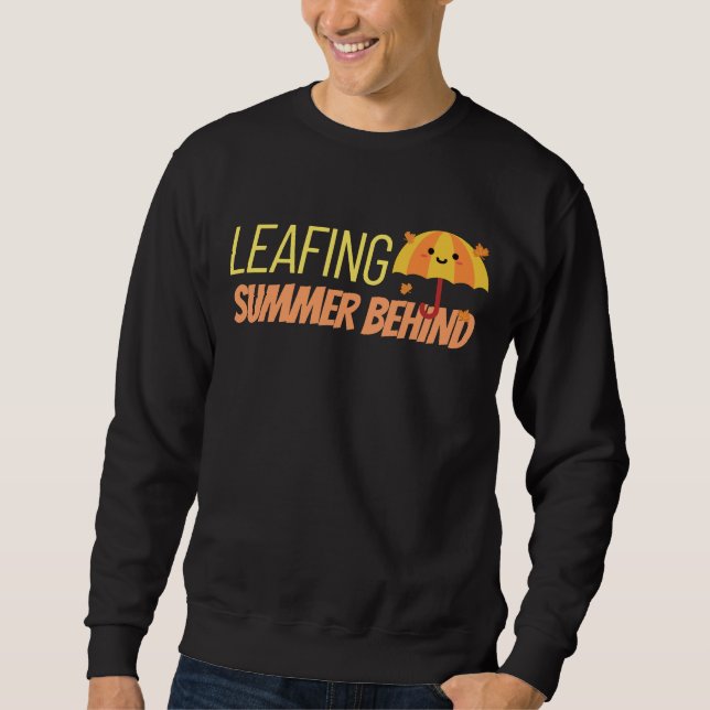 Sudadera Leafing Summer Behind (Anverso)