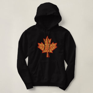 SUDADERA LEAVES ON LEAVES (CANADA FLAG) BY MASANSER