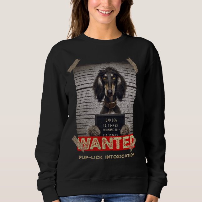 Sudadera Lebrel Afgano (Anverso)