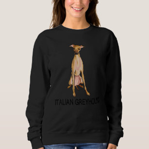 Sudadera Lebrel Italiano Perro Loco 1