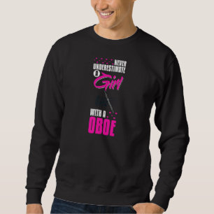 Sudadera Lección principiante del jugador de música de Oboe