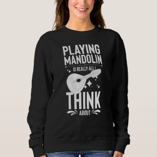 Sudadera Lección principiante del jugador de música Mandoli