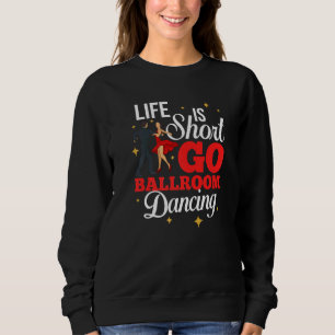 Sudadera Lecciones de bailarina de música principiante bail