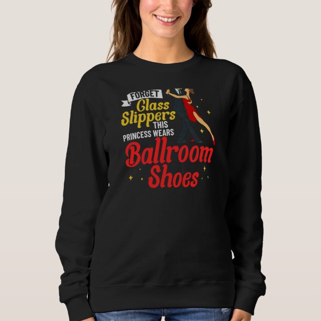Sudadera Lecciones de bailarina de música principiante bail (Anverso)