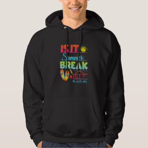 Sudadera Lechadora Es Verano Romper La Escuela