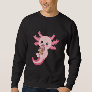 Sudadera Leche amante burbuja té boba té burbuja leche té