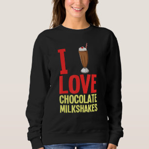 Sudadera Leche de chocolate Leche Choco Bebida de batido 1