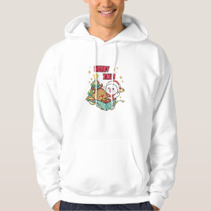 Sudadera Leche y Mocha alegres.