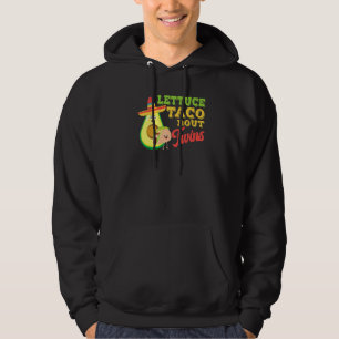 Sudadera Lechuga de Invitación para bebés Taco sobre gemelo
