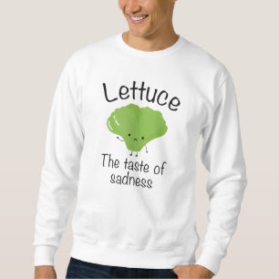 Sudadera Lechuga El Sabor De La Tristeza