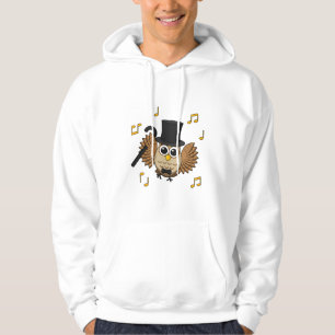 Sudadera Lechuza bailarina con Personalizado de notas music