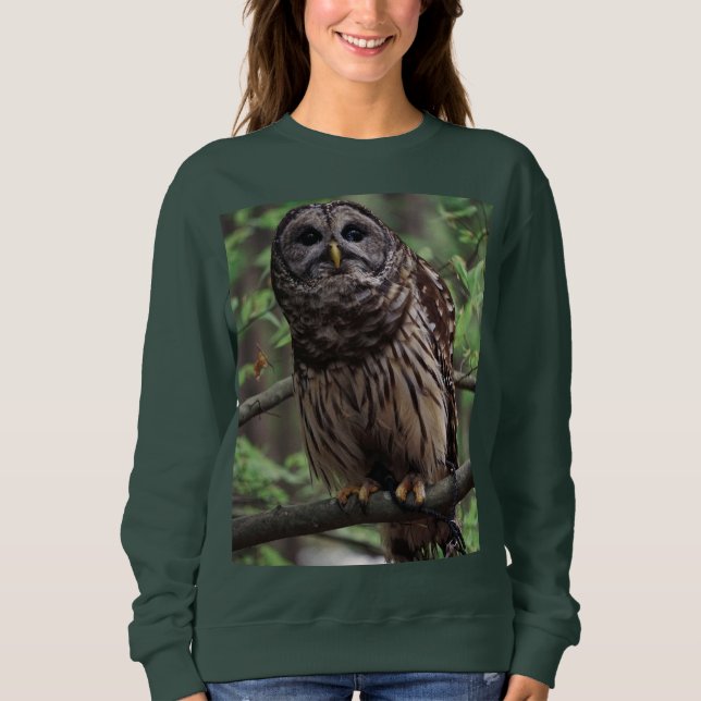 Sudadera Lechuza Barred (Anverso)