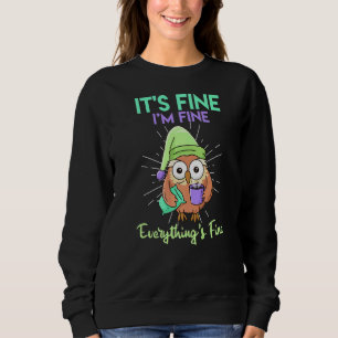 Sudadera Lechuza de café