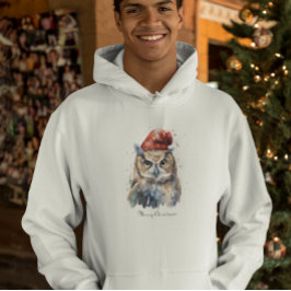 Sudadera Lechuza de invierno encantada, personalizado