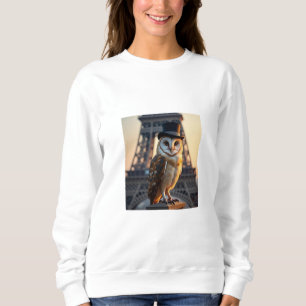 Sudadera Lechuza de la Torre Eiffel