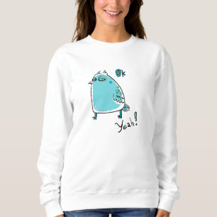 Sudadera Lechuza Graciosa Ok Yah Cita Citas Graciosas