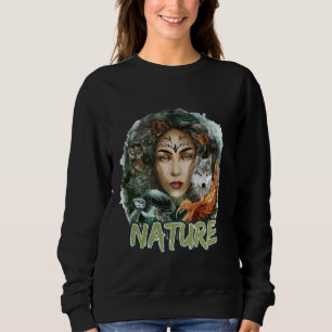 Sudadera Lechuza Lobo De Inspiración Natural: Mujer Fénix