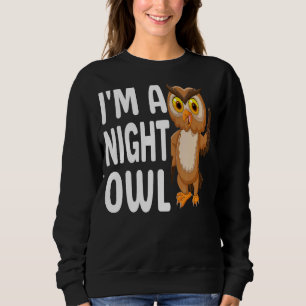 Sudadera Lechuza Nocturna de la Mitología Forestal de Lechu