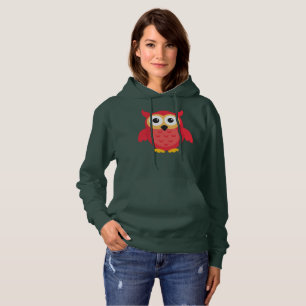 Sudadera Lechuza roja