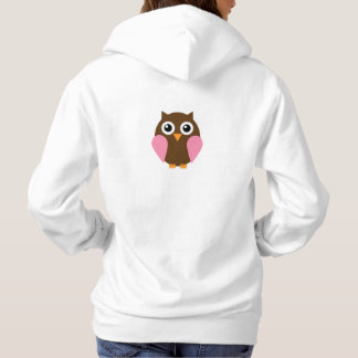 Sudadera  Lechuza rosa