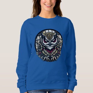 Sudadera Lechuzas en ventanas redondas