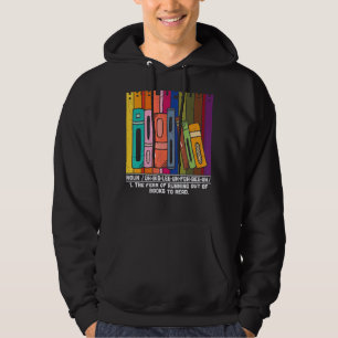 Sudadera Lector de librerías de lectura de definición de Ab